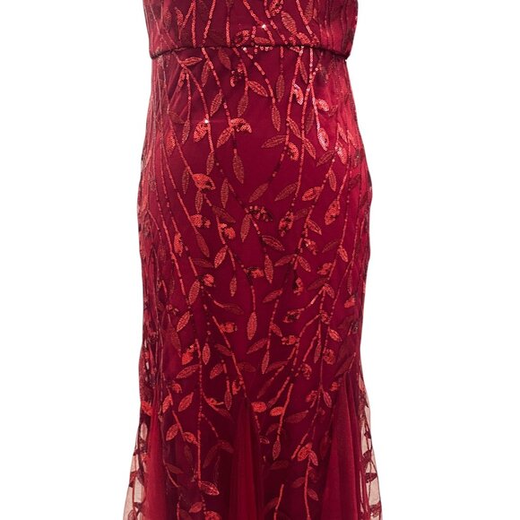 Ever Pretty Burgundy Prom Dress - Picture 5 of 13